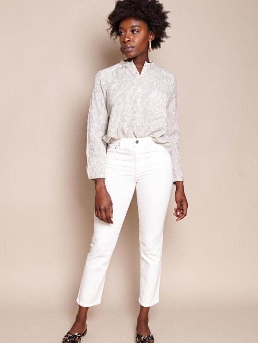 AG The Isabelle High-Rise Crop Jeans